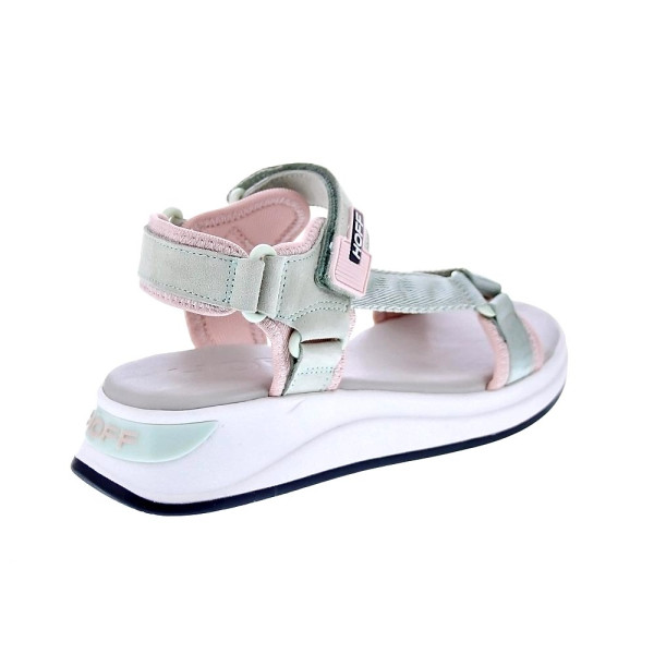 Sandalias Hoff zapatos Mujer modelo Barrow Verde Velcro