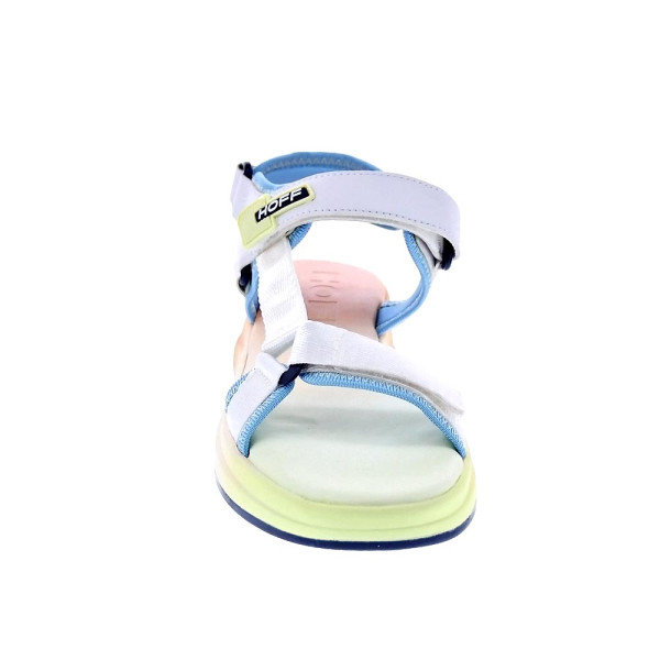 Sandalias Hoff zapatos Mujer modelo Barbuda Multicolor Velcro