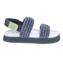 Sandalias Hoff zapatos Mujer modelo Galdana Azul Azul Velcro
