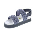 Sandalias Hoff zapatos Mujer modelo Galdana Azul Azul Velcro