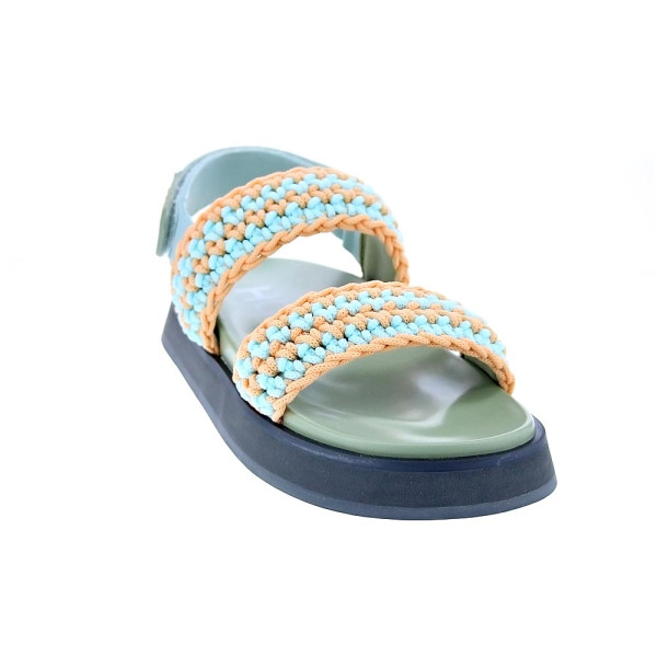 Sandalias Hoff zapatos Mujer modelo Galdana Melocoton Amarillo Velcro