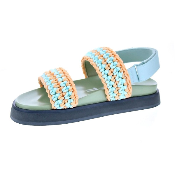 Sandalias Hoff zapatos Mujer modelo Galdana Melocoton Amarillo Velcro