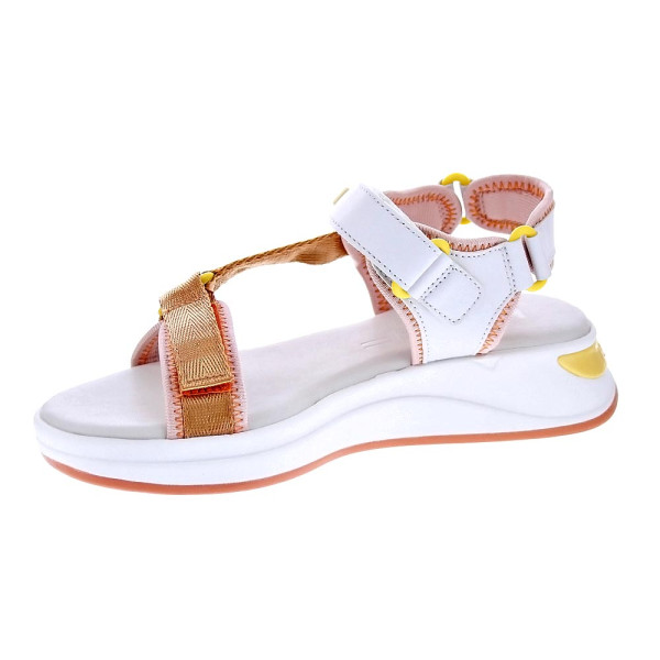 Sandalias Hoff zapatos Mujer modelo Samana Gris Velcro