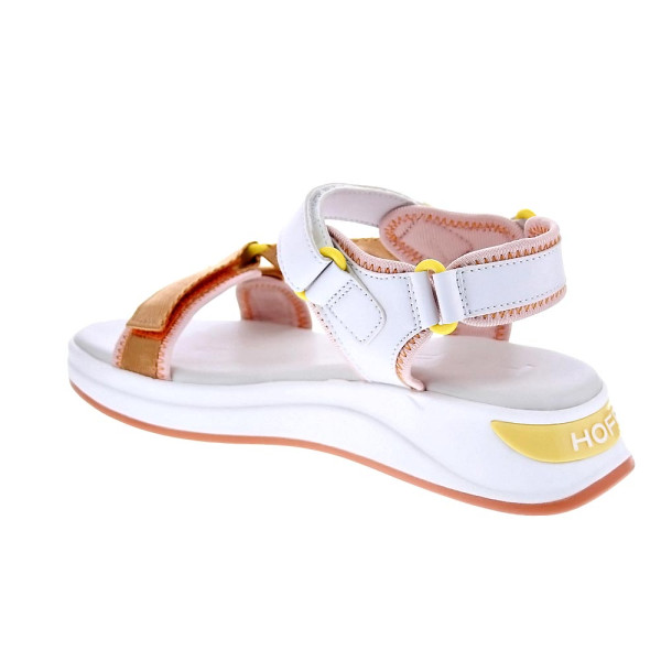 Sandalias Hoff zapatos Mujer modelo Samana Gris Velcro