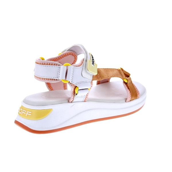 Sandalias Hoff zapatos Mujer modelo Samana Gris Velcro