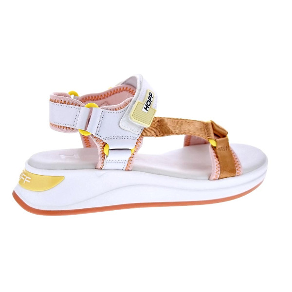 Sandalias Hoff zapatos Mujer modelo Samana Gris Velcro