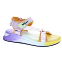 Sandalias Hoff zapatos Mujer modelo Redonda Amarillo Velcro