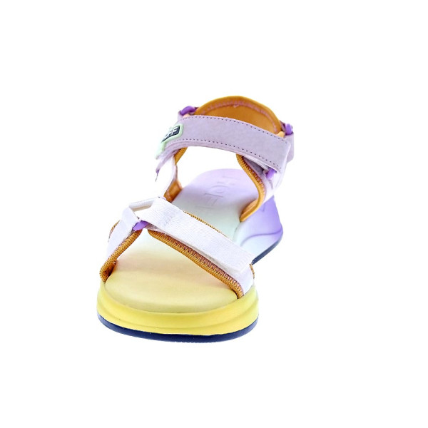 Sandalias Hoff zapatos Mujer modelo Redonda Amarillo Velcro