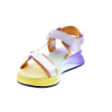 Sandalias Hoff zapatos Mujer modelo Redonda Amarillo Velcro