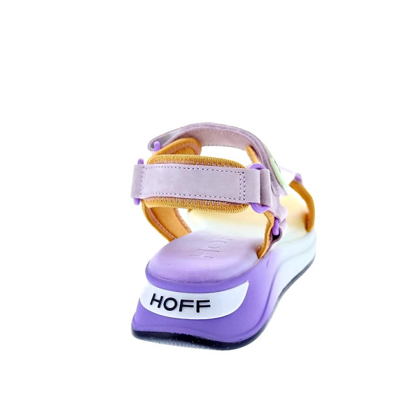 Sandalias Hoff zapatos Mujer modelo Redonda Amarillo Velcro