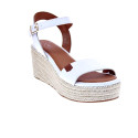 Sandalias Popa zapatos Mujer modelo Arambol Piel Blanco 
