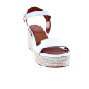 Sandalias Popa zapatos Mujer modelo Arambol Piel Blanco 