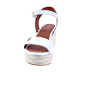 Sandalias Popa zapatos Mujer modelo Arambol Piel Blanco 
