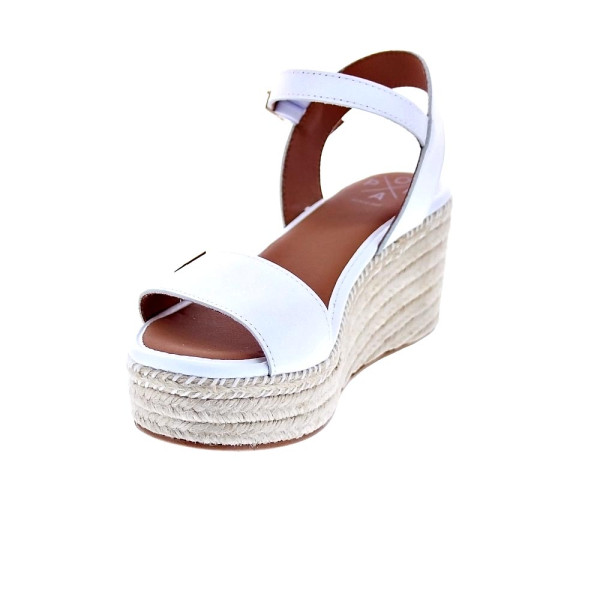 Sandalias Popa zapatos Mujer modelo Arambol Piel Blanco 