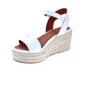 Sandalias Popa zapatos Mujer modelo Arambol Piel Blanco 