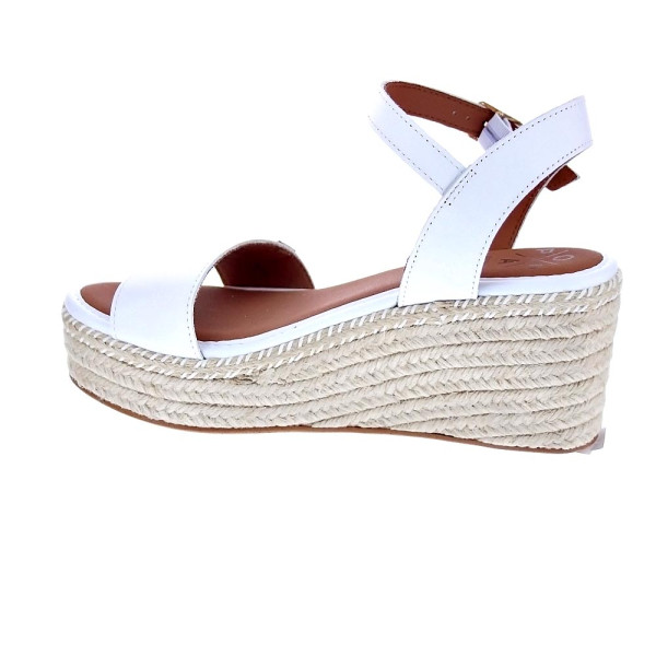 Sandalias Popa zapatos Mujer modelo Arambol Piel Blanco 