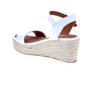 Sandalias Popa zapatos Mujer modelo Arambol Piel Blanco 