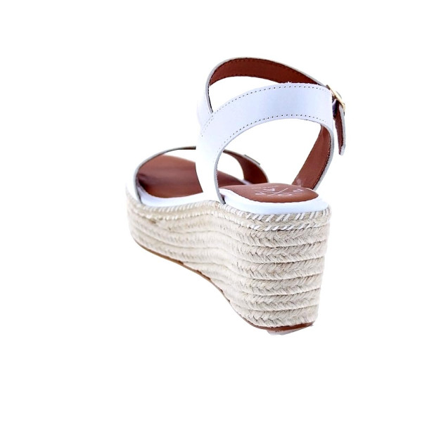 Sandalias Popa zapatos Mujer modelo Arambol Piel Blanco 