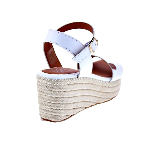 Sandalias Popa zapatos Mujer modelo Arambol Piel Blanco 