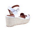Sandalias Popa zapatos Mujer modelo Arambol Piel Blanco 