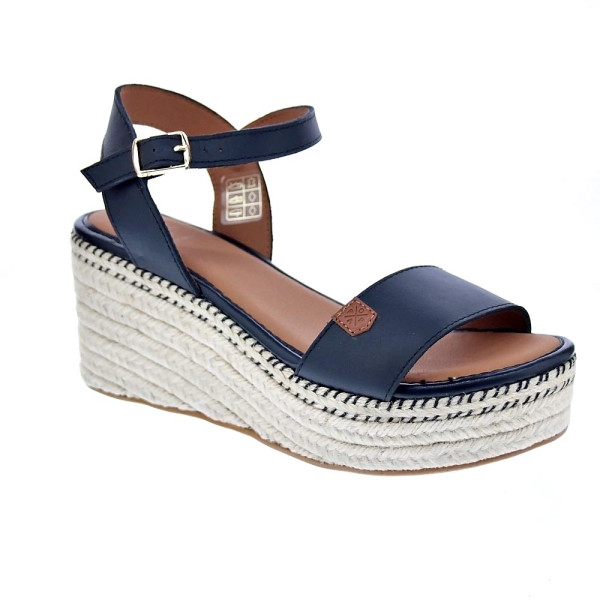 Sandalias Popa zapatos Mujer modelo Arambol Piel Negro 