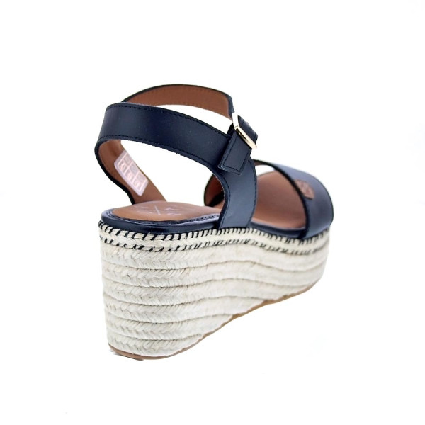 Sandalias Popa zapatos Mujer modelo Arambol Piel Negro 