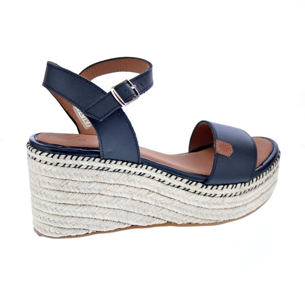 Sandalias Popa zapatos Mujer modelo Arambol Piel Negro 