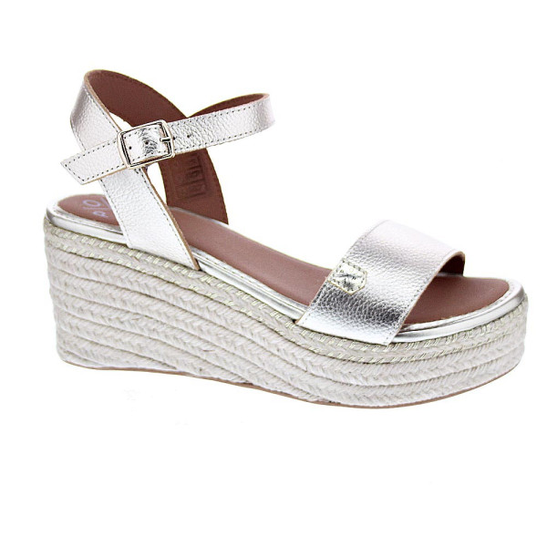 Sandalias Popa zapatos Mujer modelo Arambol Laminado Oro 