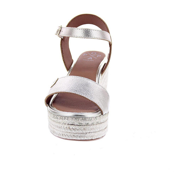 Sandalias Popa zapatos Mujer modelo Arambol Laminado Oro 