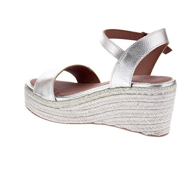 Sandalias Popa zapatos Mujer modelo Arambol Laminado Oro 