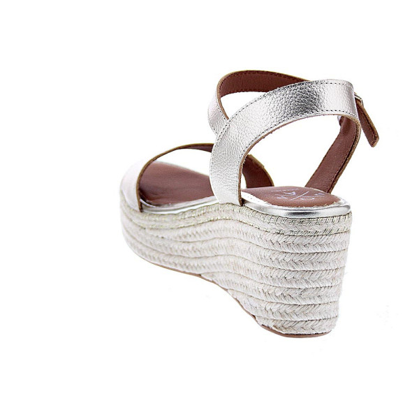 Sandalias Popa zapatos Mujer modelo Arambol Laminado Oro 