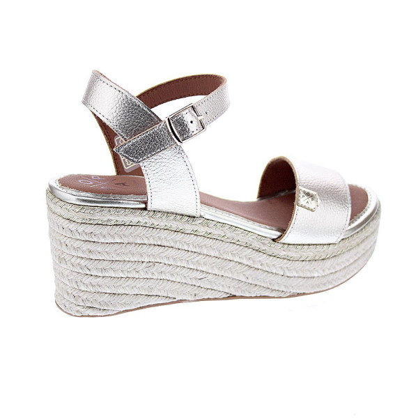 Sandalias Popa zapatos Mujer modelo Arambol Laminado Oro 