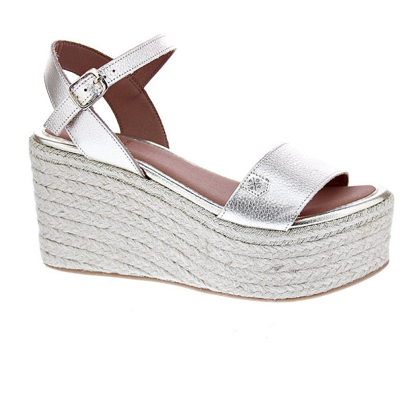 Sandalias Popa zapatos Mujer modelo Tofari Laminado CA33501 Oro 