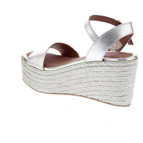 Sandalias Popa zapatos Mujer modelo Tofari Laminado CA33501 Oro 