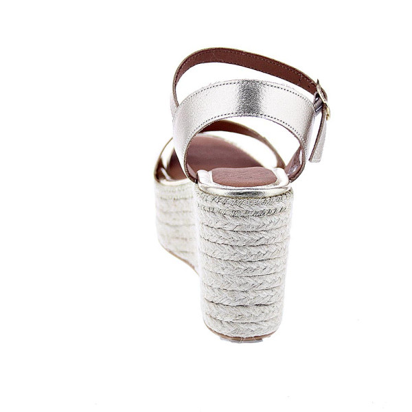 Sandalias Popa zapatos Mujer modelo Tofari Laminado CA33501 Oro 