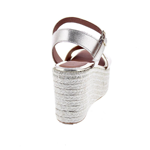 Sandalias Popa zapatos Mujer modelo Tofari Laminado CA33501 Oro 