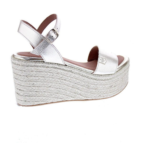 Sandalias Popa zapatos Mujer modelo Tofari Laminado CA33501 Oro 