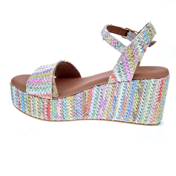 Sandalias Popa zapatos Mujer modelo Arambol Full Multicolor 