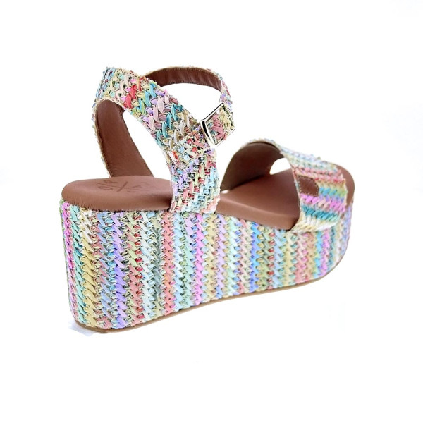 Sandalias Popa zapatos Mujer modelo Arambol Full Multicolor 