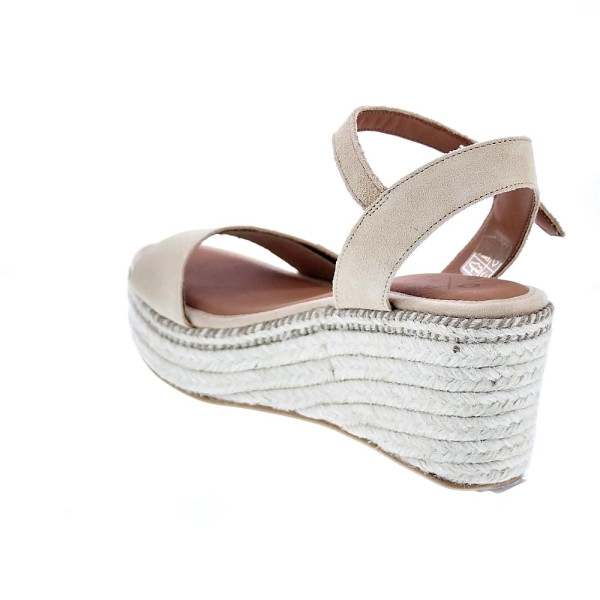 Sandalias Popa zapatos Mujer modelo Arambol Serraje Beige 
