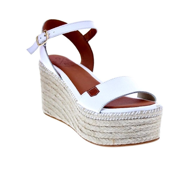 Sandalias Popa zapatos Mujer modelo Tofari Piel Blanco 