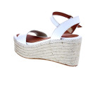 Sandalias Popa zapatos Mujer modelo Tofari Piel Blanco 