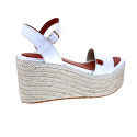 Sandalias Popa zapatos Mujer modelo Tofari Piel Blanco 