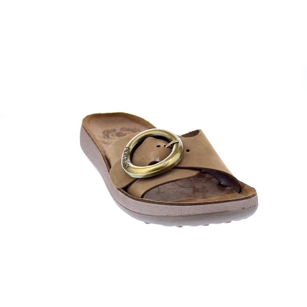 Sandalias Fantasy Sandals zapatos Mujer modelo Kiki Marrón Hebillas
