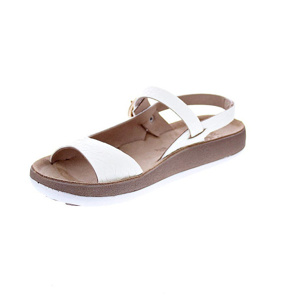 Sandalias Fantasy Sandals zapatos Mujer modelo Domna Blanco Hebillas