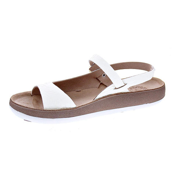 Sandalias Fantasy Sandals zapatos Mujer modelo Domna Blanco Hebillas