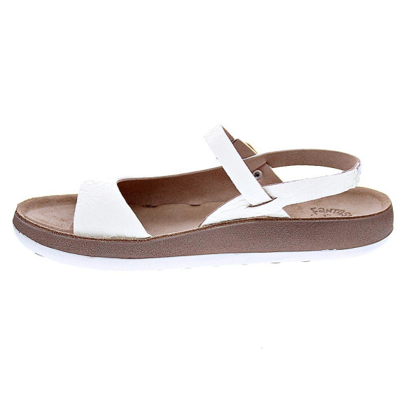 Sandalias Fantasy Sandals zapatos Mujer modelo Domna Blanco Hebillas