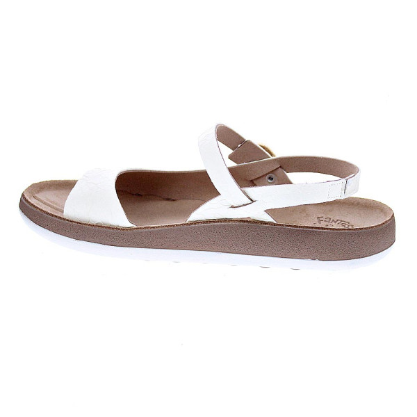 Sandalias Fantasy Sandals zapatos Mujer modelo Domna Blanco Hebillas