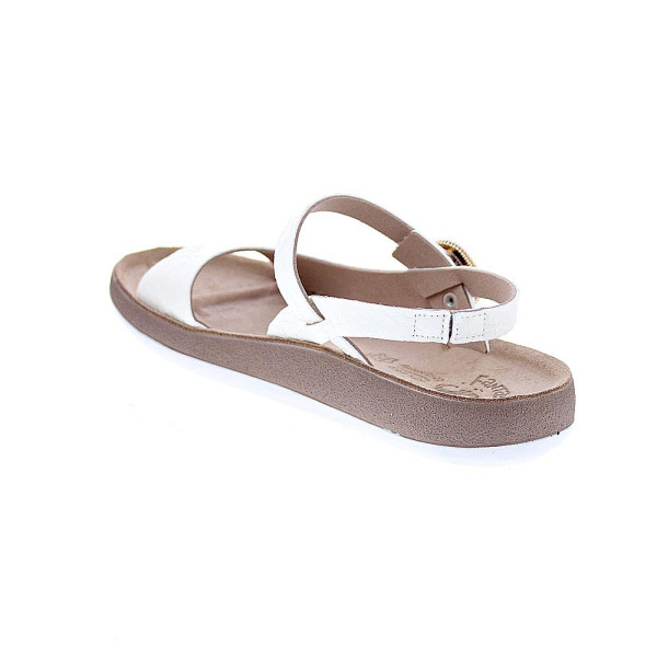 Sandalias Fantasy Sandals zapatos Mujer modelo Domna Blanco Hebillas