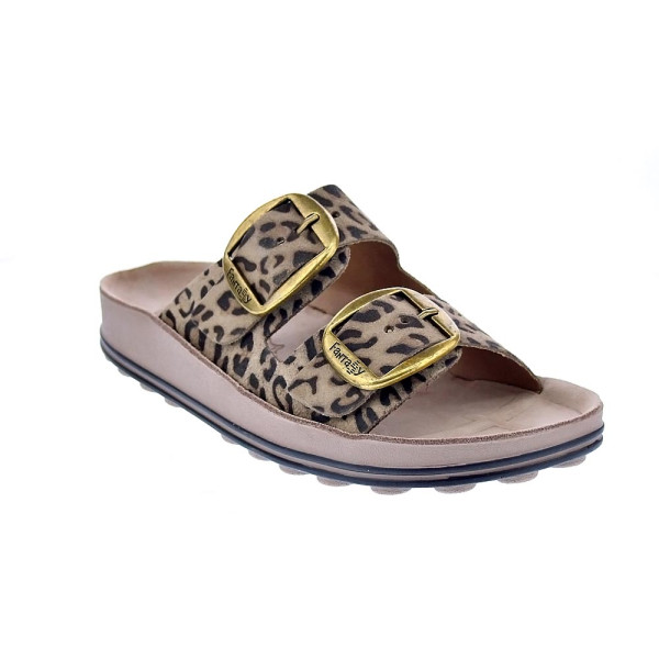 Sandalias Fantasy Sandals zapatos Mujer modelo Despoina Marrón 